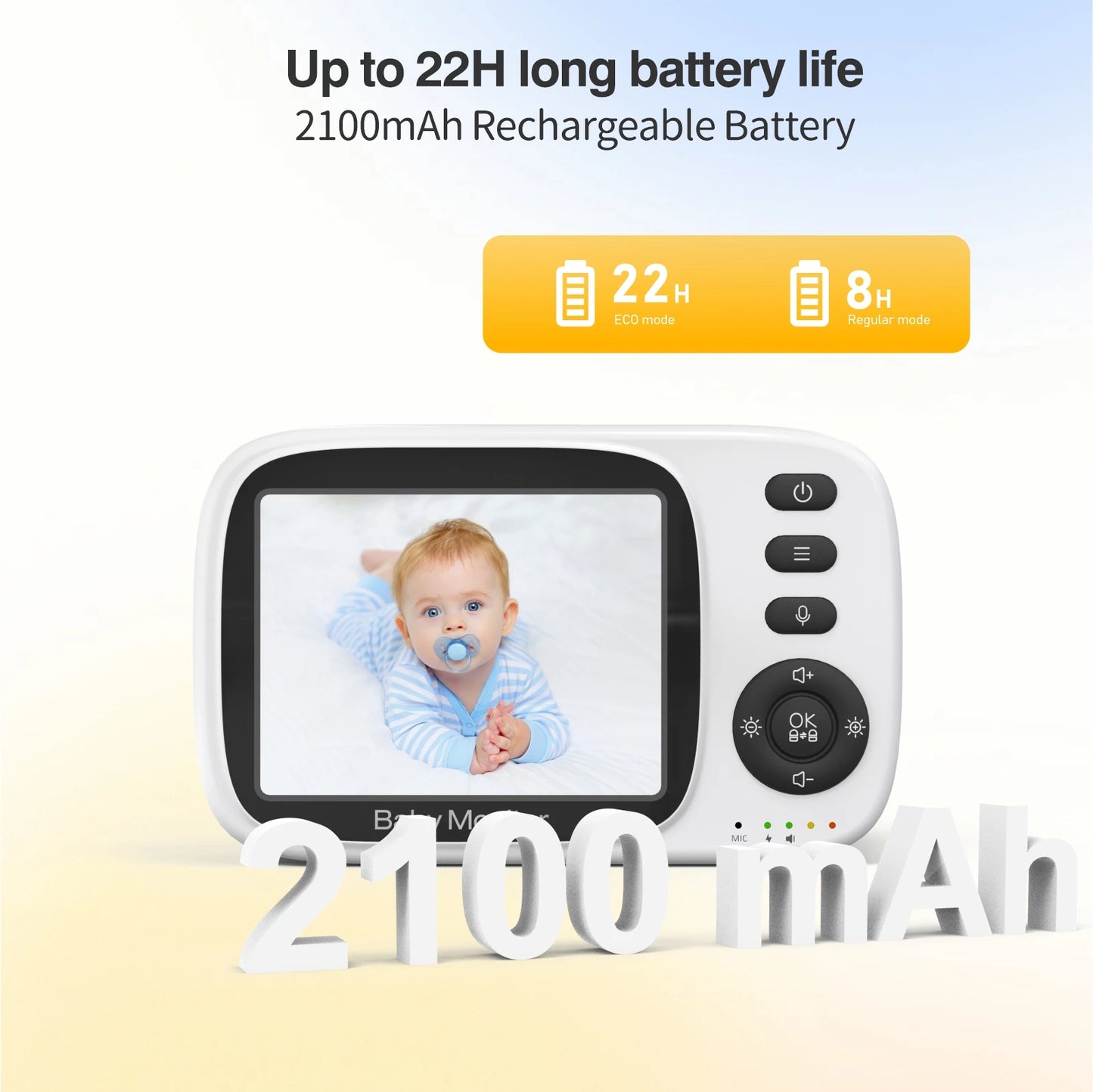 Video Baby Monitor 2.4G Wireless with Night Vision