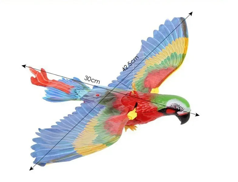 Simulation Bird Interactive Cat Toys Electric Hanging Eagle Flying Bird Cat